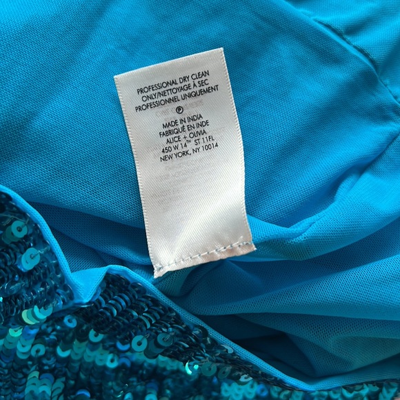 Alice + Olivia Nelle Spaghetti Strap Sequin Dress - Picture 5 of 6